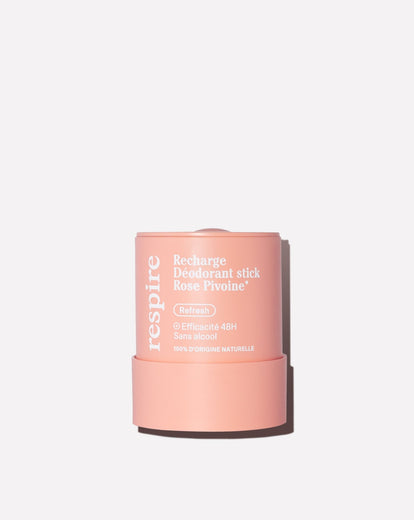 Recharge Déodorant stick Rose Pivoine - Respire